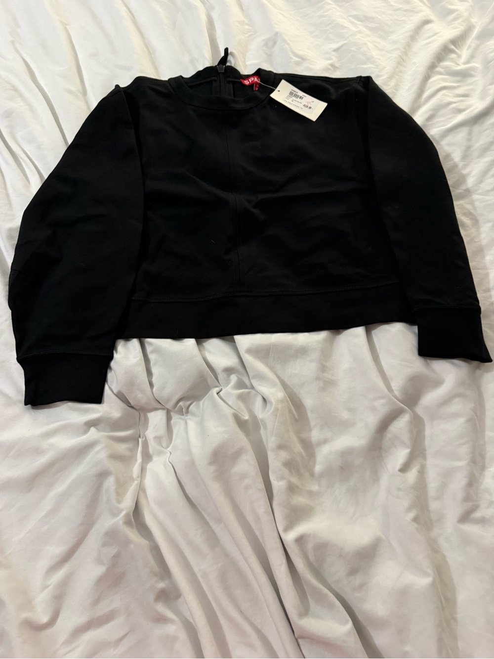 Spanx long sleeve crewneck top size Xs